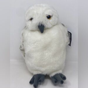 UNIVERSAL STUDIO HARRY POTTER FLUFFY WHITE PLUSH OWL PUPPET